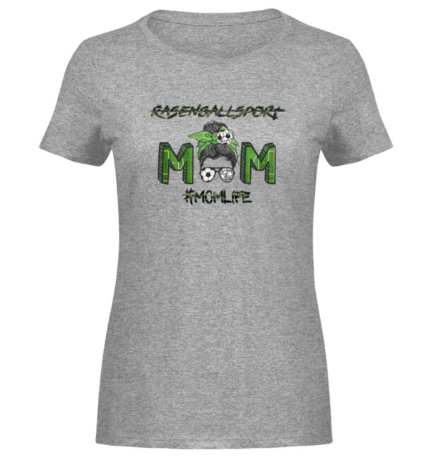 MOMLIFE Rasenballsport - Damen Melange Shirt-6807