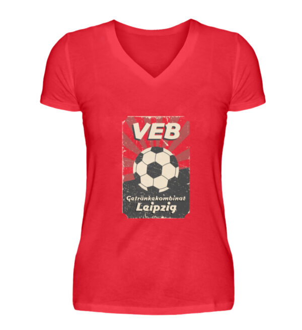 VEB Getränkekombinat Leipzig - V-Neck Damenshirt-2561