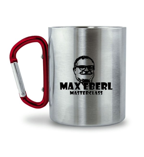 Max Eberl Masteclass - Edelstahltasse mit Karabinergriff-6989